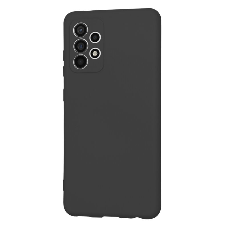 Husa silicon Samsung Galaxy A52 5G Techsuit SoftFlex, negru