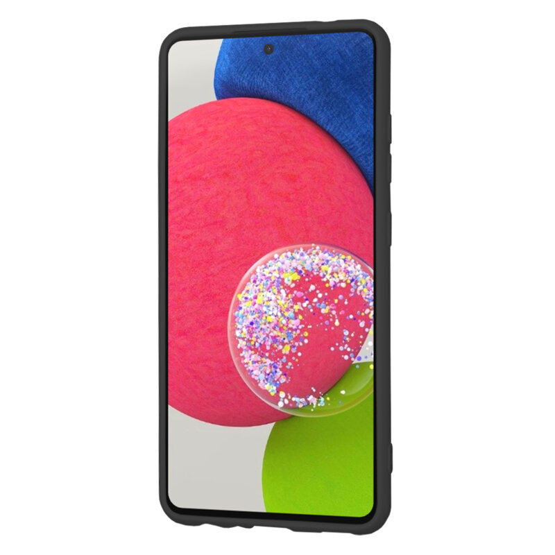 Husa silicon Samsung Galaxy A52s 5G Techsuit SoftFlex, negru