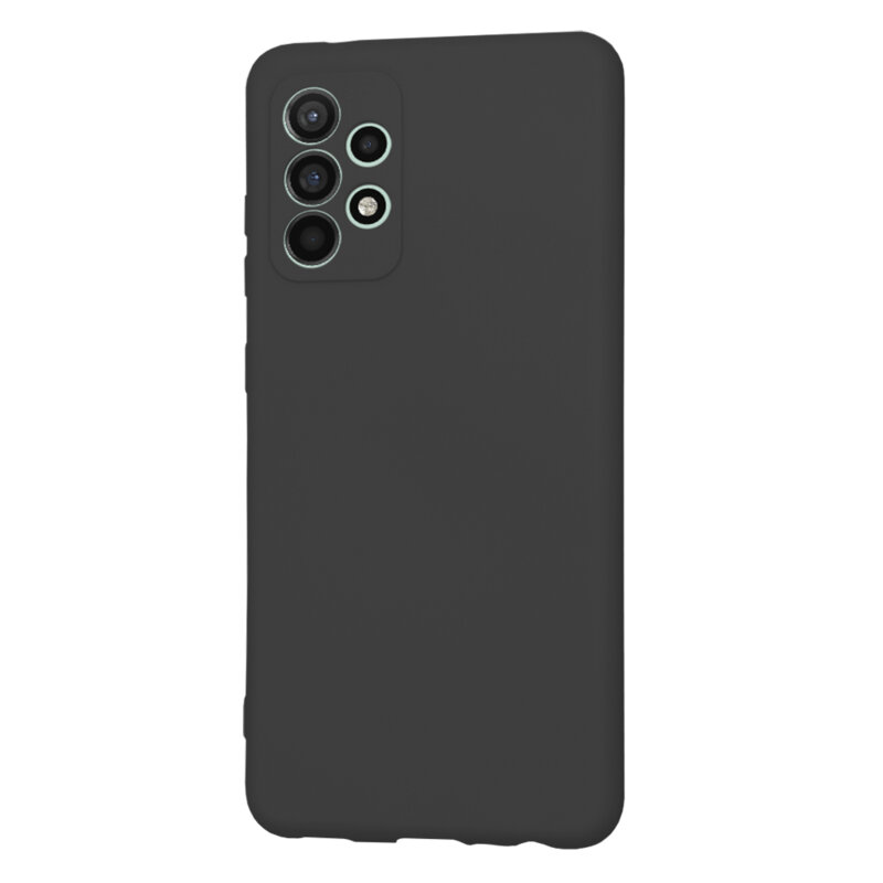 Husa silicon Samsung Galaxy A52s 5G Techsuit SoftFlex, negru