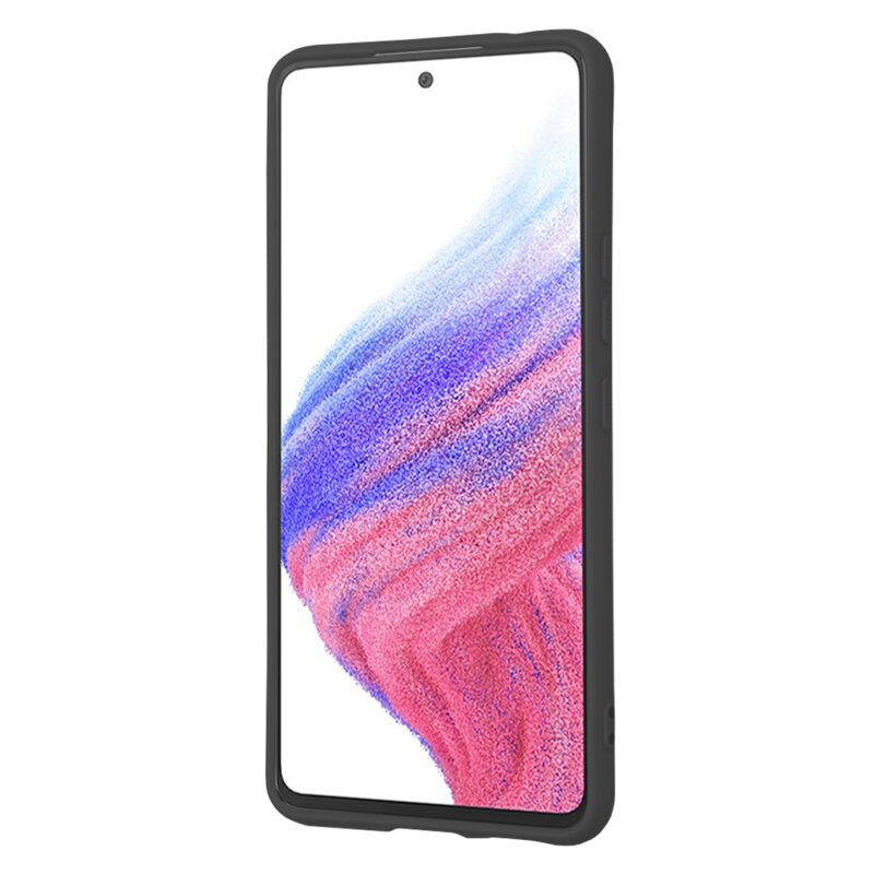 Husa silicon Samsung Galaxy A53 5G Techsuit SoftFlex, negru