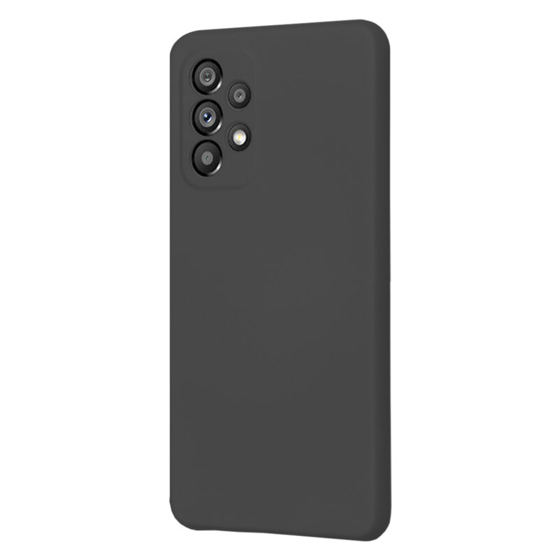 Husa silicon Samsung Galaxy A53 5G Techsuit SoftFlex, negru