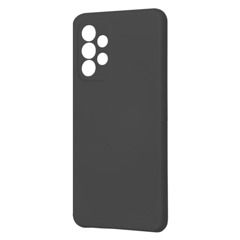 Husa silicon Samsung Galaxy A53 5G Techsuit SoftFlex, negru