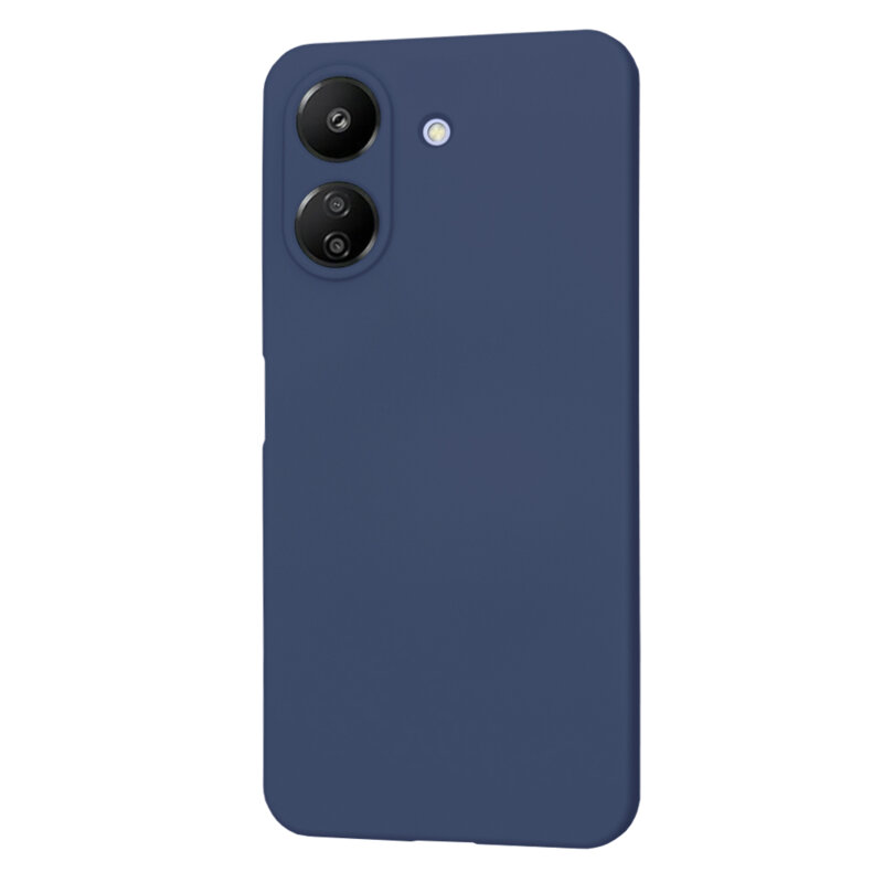 Husa silicon Xiaomi Poco C65 Techsuit SoftFlex, bleumarin