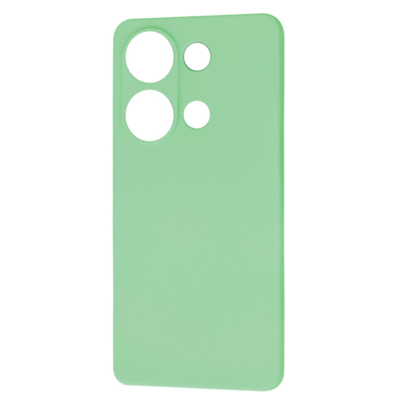 Husa silicon Xiaomi Redmi Note 13 Pro 4G Techsuit SoftFlex, verde deschis