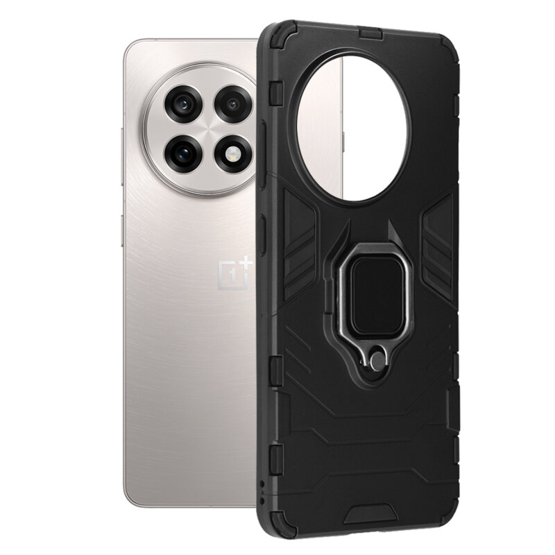 Husa OnePlus 13R Techsuit Silicone Shield, negru