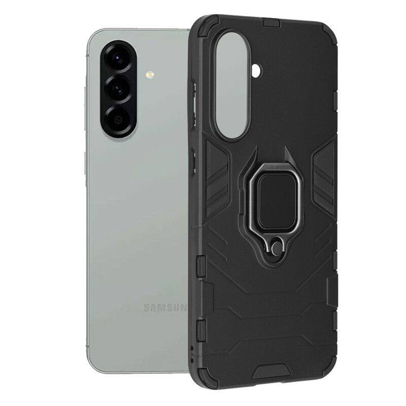 Husa Samsung Galaxy A56 5G Techsuit Silicone Shield, negru