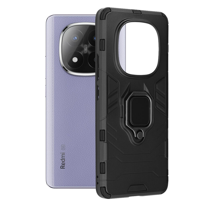 Husa Xiaomi Redmi Note 14 Pro+ 5G Techsuit Silicone Shield, negru