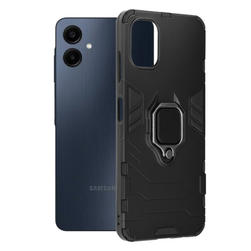 Husa Samsung Galaxy A06 Techsuit Silicone Shield, negru