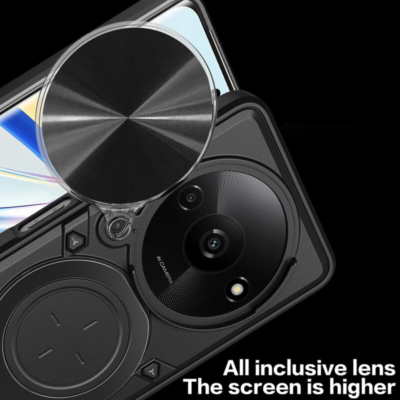 Husa Oppo Reno12 FS 4G Techsuit CamGuard Pro, albastru