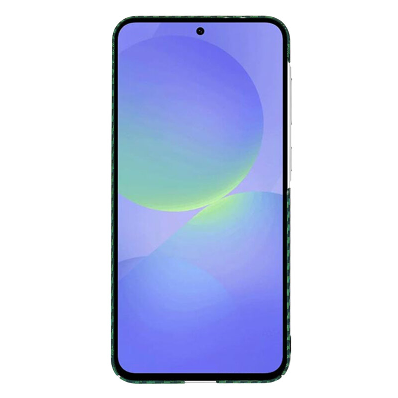 Husa Samsung Galaxy A36 5G Techsuit Carbonite FiberShell, verde