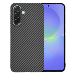 Husa Samsung Galaxy A36 5G Techsuit Carbonite FiberShell, negru