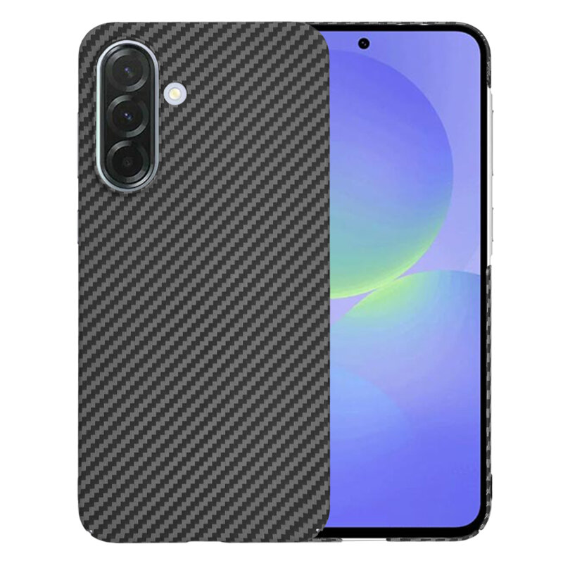 Husa Samsung Galaxy A36 5G Techsuit Carbonite FiberShell, negru