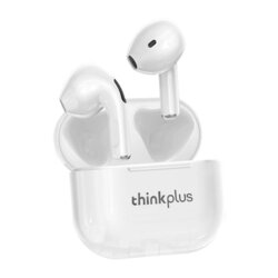 Casti half-in-ear wireless Bluetooth Lenovo ThinkPlus LP40, alb