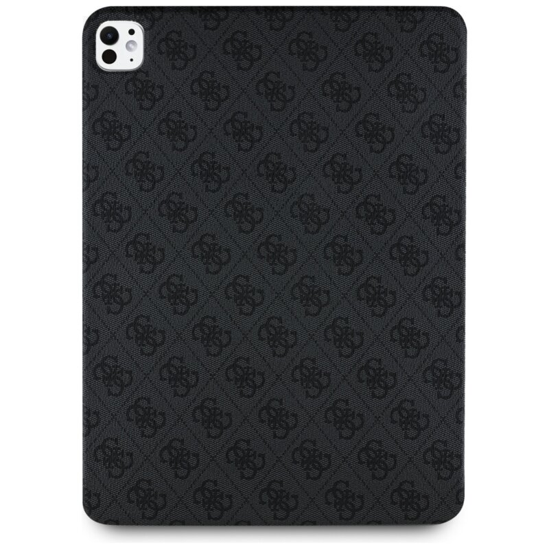 Husa iPad Pro 13 (2024) Guess Magnetic 4G Big Logo, negru, GUFC13PM24PS4SGK