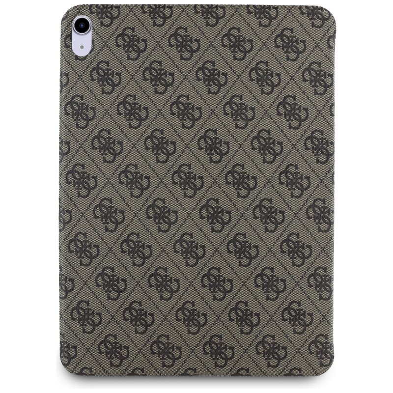 Husa iPad Air 11 (2024) Guess Magnetic 4G Big Logo, maro, GUFC11RM24PS4SGW