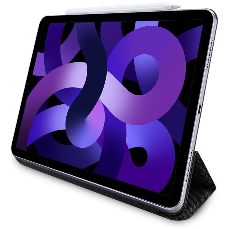 Husa iPad Air 11 (2024) Guess Magnetic 4G Big Logo, negru, GUFC11RM24PS4SGK