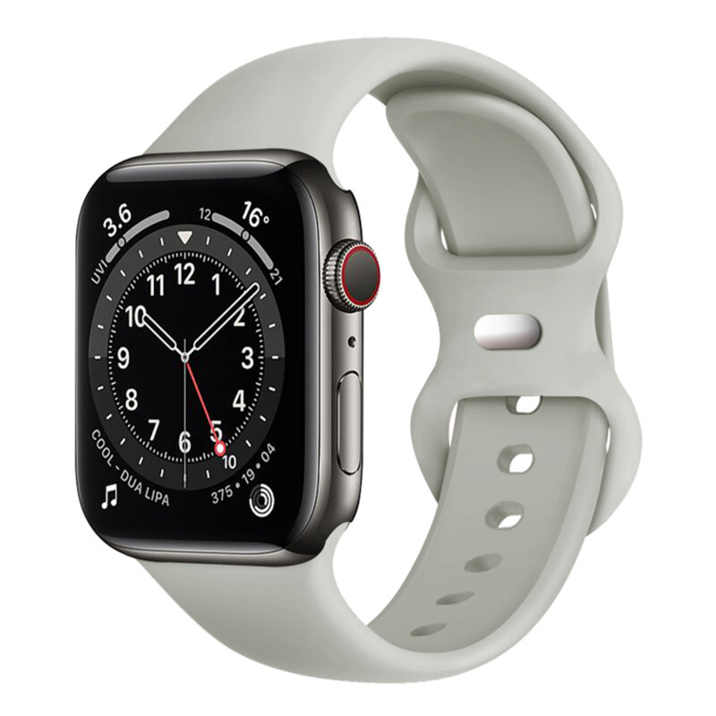 Curea Apple Watch 10 42mm Techsuit, gri, W031