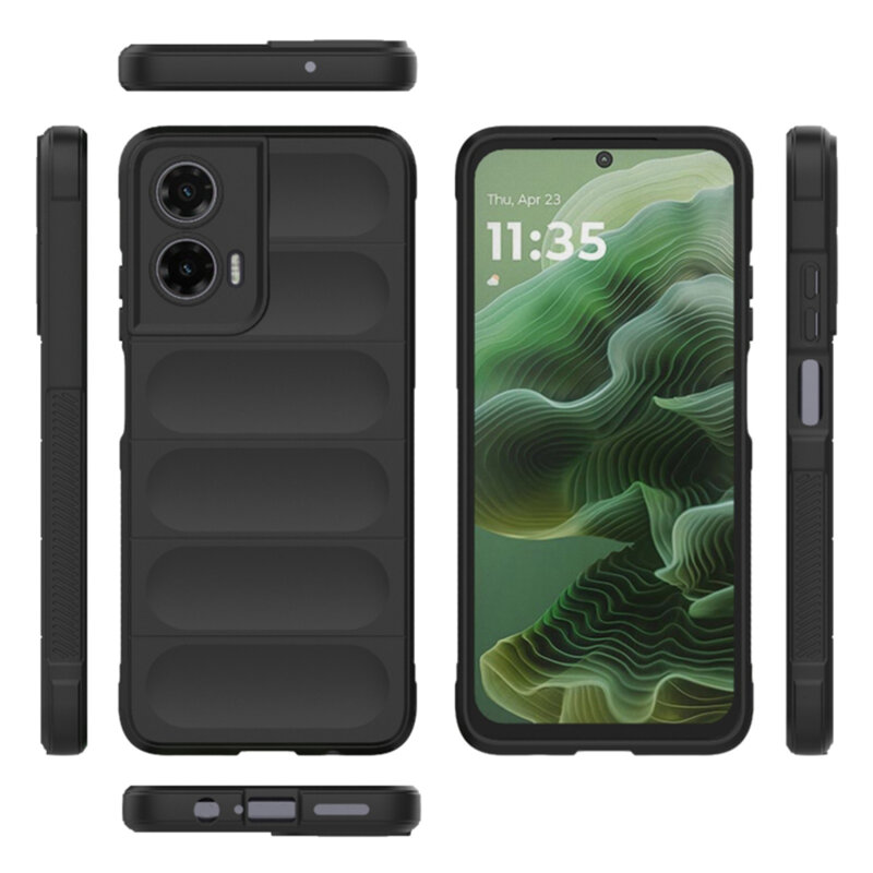 Husa Motorola Moto G35 Techsuit Magic Shield, negru