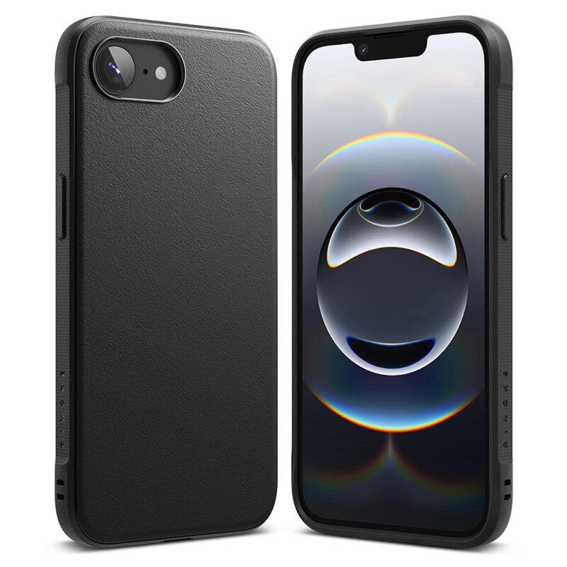 Husa iPhone 16e Ringke Onyx, negru