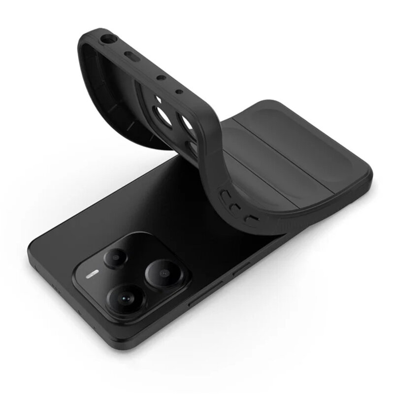 Husa Xiaomi Redmi Note 14 4G (Regional) Techsuit Magic Shield, negru
