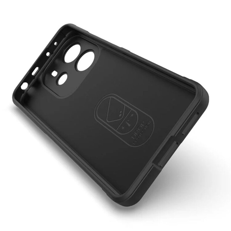Husa Xiaomi Redmi Note 14 4G (Regional) Techsuit Magic Shield, negru