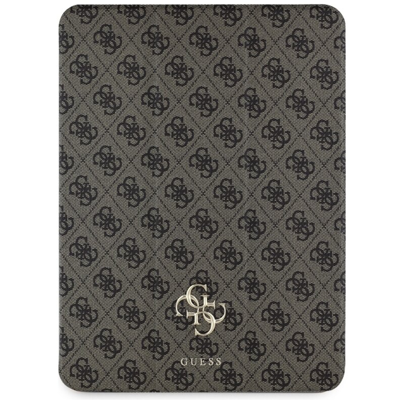 Husa iPad Air 13 (2024) Guess Magnetic 4G Big Logo, maro, GUFC13RM24PS4SGW