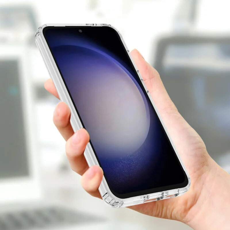 Husa Samsung Galaxy S24 Techsuit MagSafe Pro, transparenta
