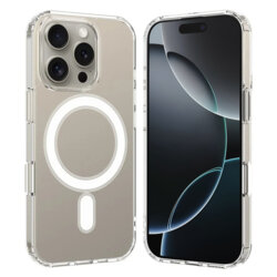 Husa iPhone 16 Pro Techsuit MagSafe Pro, transparenta