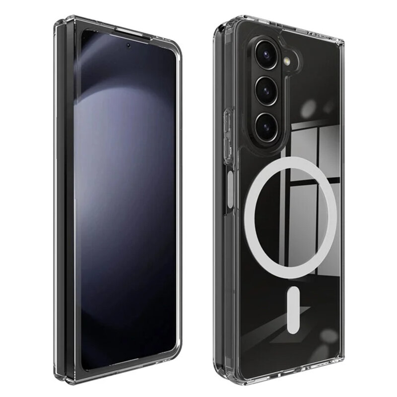 Husa Samsung Galaxy Z Fold6 Techsuit MagSafe Pro, transparenta