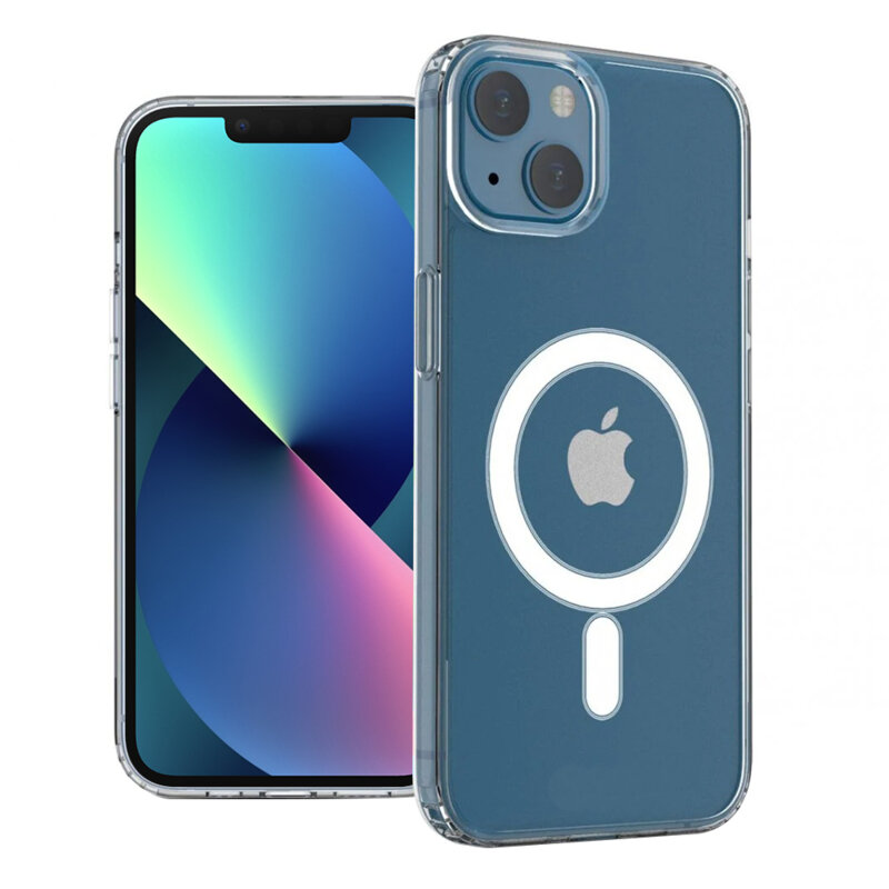 Husa iPhone 13 Techsuit MagSafe Pro, transparenta