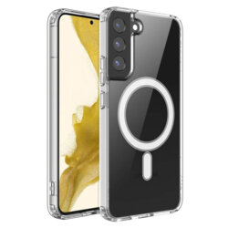 Husa Samsung Galaxy S22 5G Techsuit MagSafe Pro, transparenta