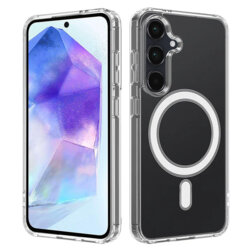 Husa Samsung Galaxy A55 5G Techsuit MagSafe Pro, transparenta