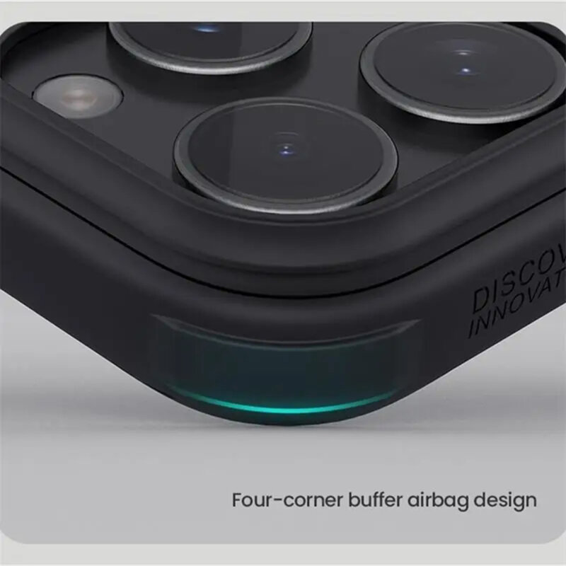 Husa iPhone 16 Pro Max Nillkin Super Frosted Shield Pro, decupaj sigla, negru