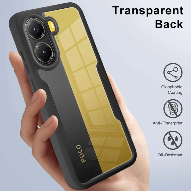 Husa 360° Xiaomi Poco X7 Pro Techsuit ColorVerse, negru