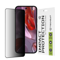 Folie sticla Google Pixel 9a Techsuit 111D Privacy Full Glue, negru