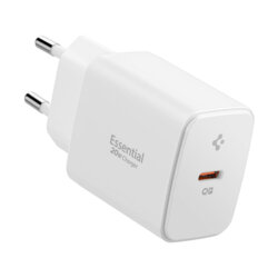 Incarcator tip C Fast Charging, 20W Spigen, alb, EE201EU