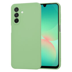 Husa silicon Samsung Galaxy A26 5G Techsuit SoftFlex, verde deschis