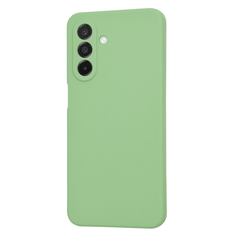 Husa silicon Samsung Galaxy A26 5G Techsuit SoftFlex, verde deschis