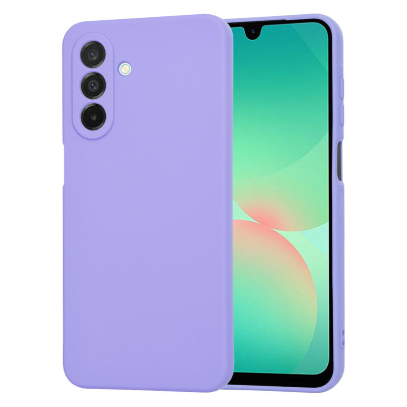 Husa silicon Samsung Galaxy A26 5G Techsuit SoftFlex, violet
