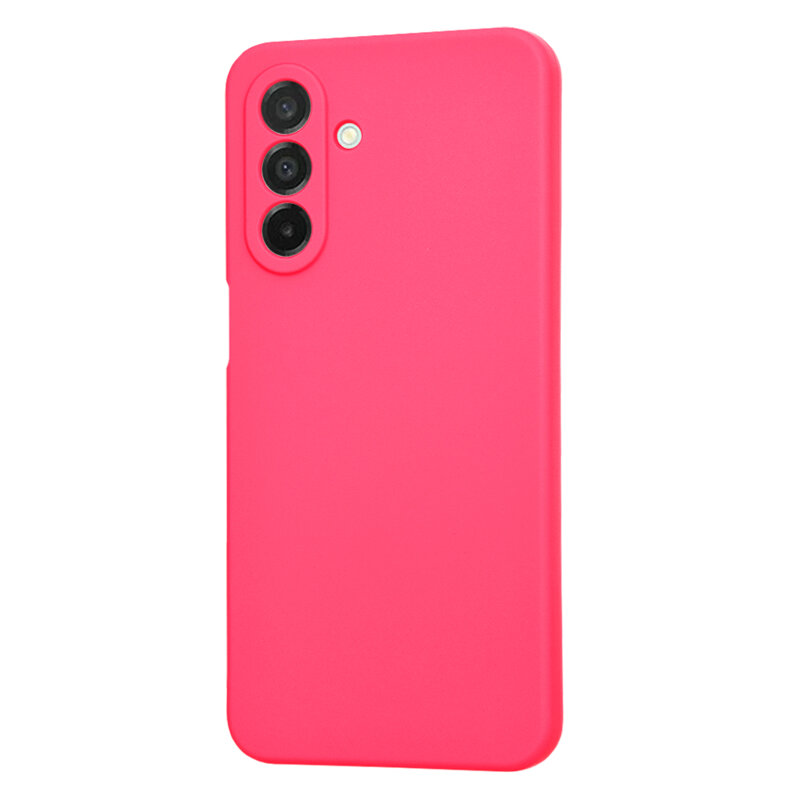 Husa silicon Samsung Galaxy A26 5G Techsuit SoftFlex, fucsia