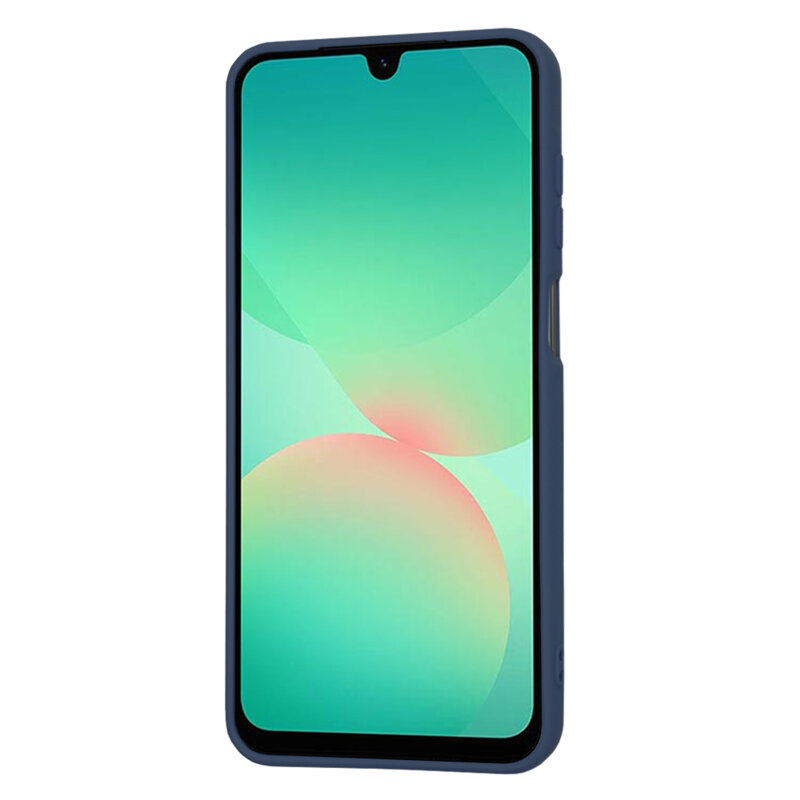 Husa silicon Samsung Galaxy A26 5G Techsuit SoftFlex, bleumarin