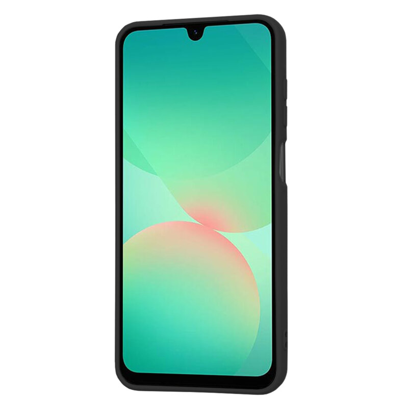 Husa silicon Samsung Galaxy A26 5G Techsuit SoftFlex, negru