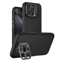 Husa iPhone 16 Pro Max Nillkin CarboProp Magnetic, cu decupaj camera, negru