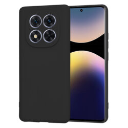 Husa silicon Xiaomi Redmi Note 14 Pro 4G Techsuit SoftFlex, negru