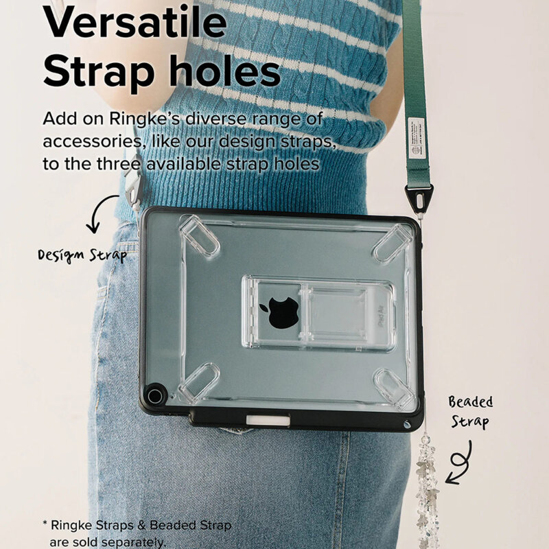 Husa iPad Air 11 (2025) Ringke Fusion, negru