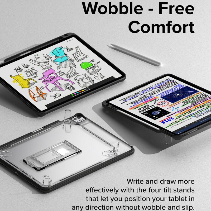 Husa iPad Air 13 (2025) Ringke Fusion, negru