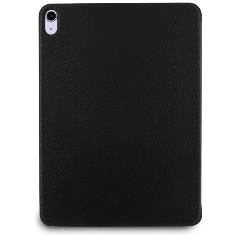 Husa iPad Air 11 (2024) Karl Lagerfeld Saffiano Magnetic Karl &Choupette, negru, KLFC11RM24SAKCK