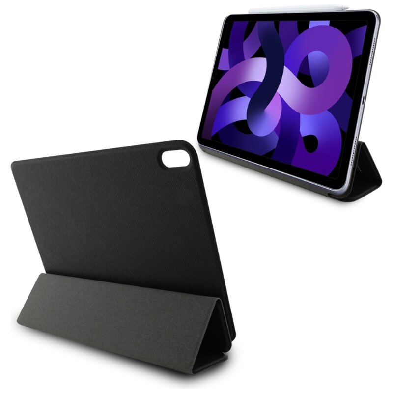 Husa iPad Air 11 (2024) Karl Lagerfeld Saffiano Magnetic Karl &Choupette, negru, KLFC11RM24SAKCK
