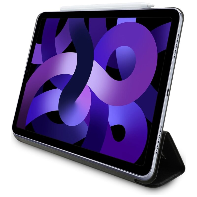 Husa iPad Air 11 (2024) Karl Lagerfeld Saffiano Magnetic Karl &Choupette, negru, KLFC11RM24SAKCK