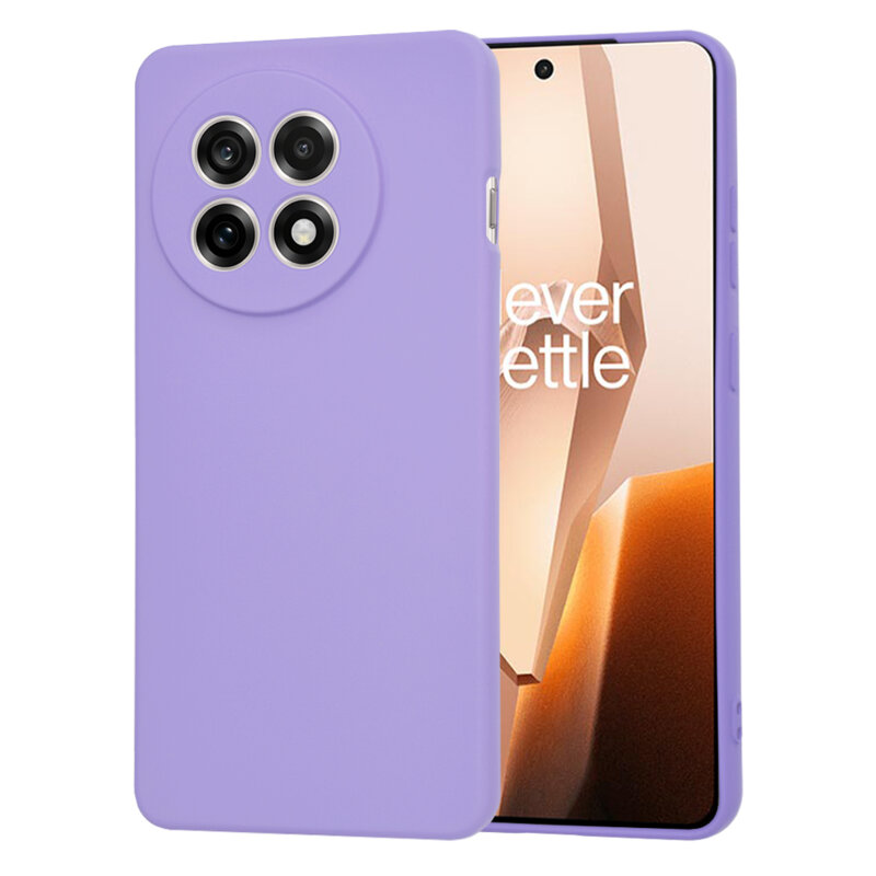 Husa silicon OnePlus 13R Techsuit SoftFlex, violet